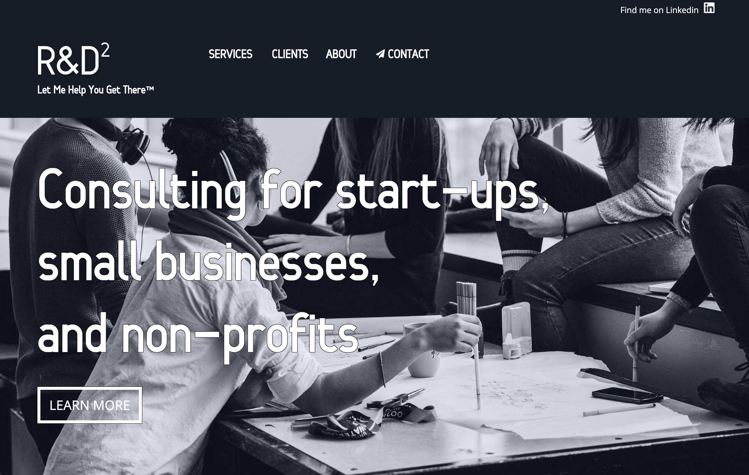 RNDSquared website preview